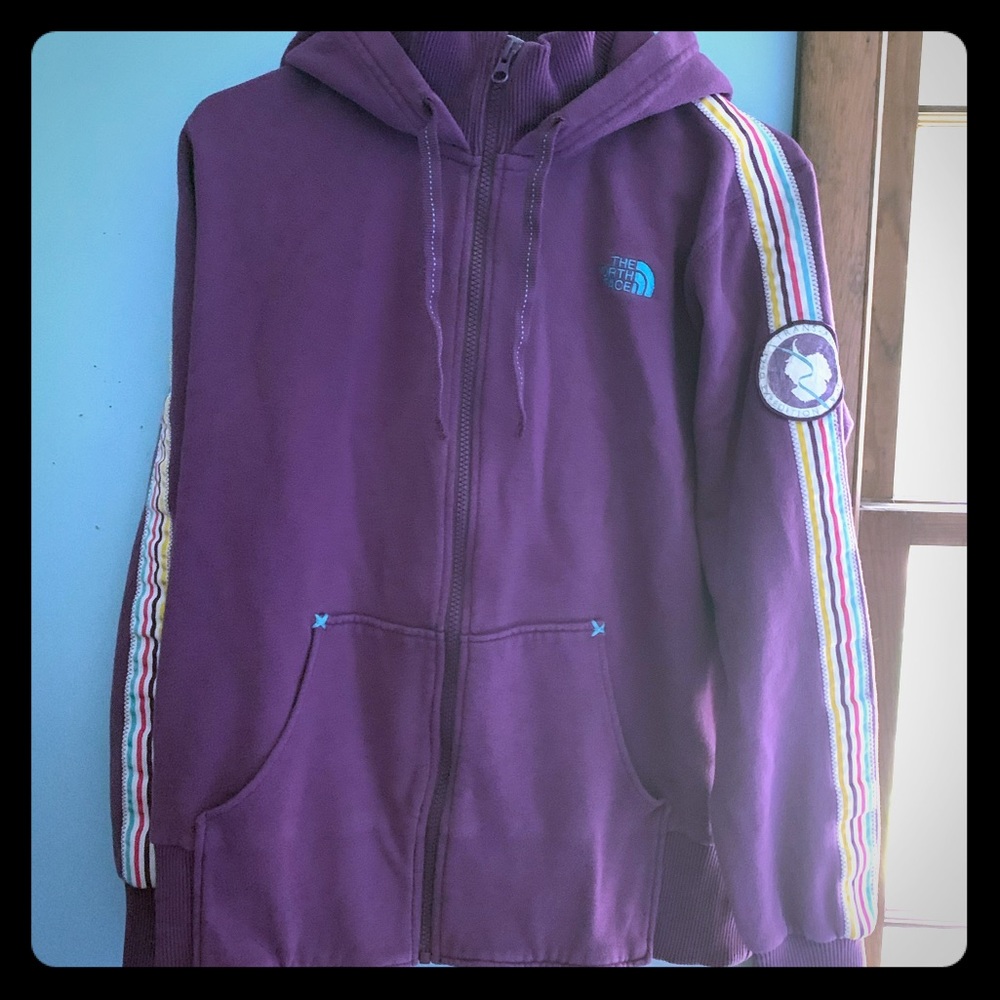 The North Face vintage zip hoodie